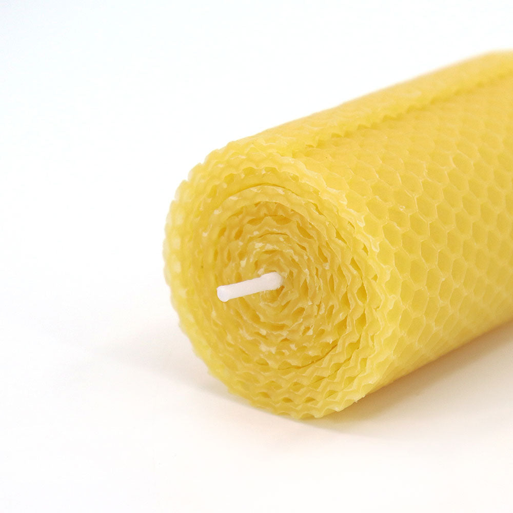 honeycomb beeswax candles